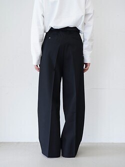 YOKE 男裝 3pleated Wide-leg Trousers 圖片3