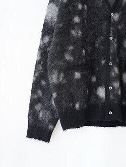 YOKE 男裝 Kid Mohair Jacqurad Cardigan 圖片8