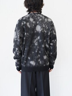 YOKE 男裝 Kid Mohair Jacqurad Cardigan 圖片3