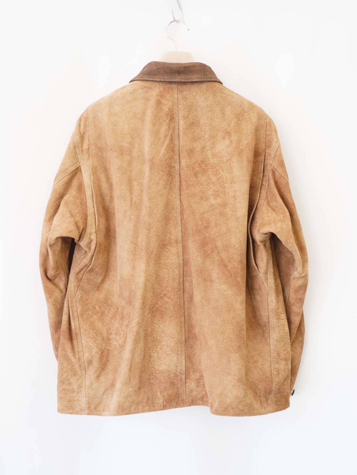 SEVEN BY SEVEN 男裝 LEATHER MICHIGAN CHORE COAT ‐Goat suede Antique finish‐ 圖片23