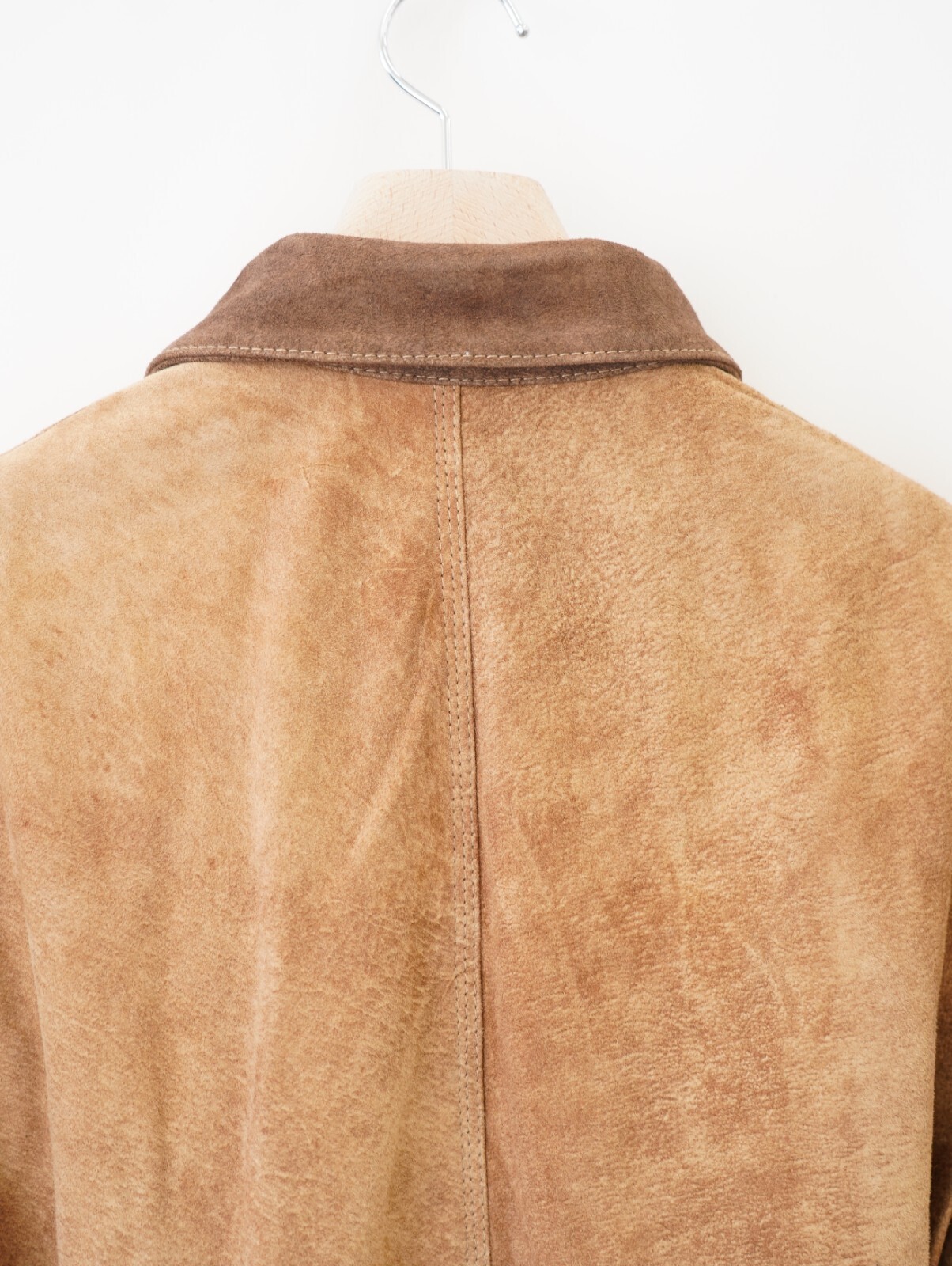 SEVEN BY SEVEN 男裝 LEATHER MICHIGAN CHORE COAT ‐Goat suede Antique finish‐ 圖片24