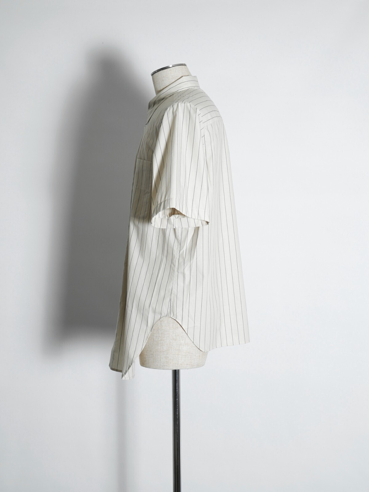 RICE NINE TEN 男士 Apart Length Short Sleeve Shirt 图片9