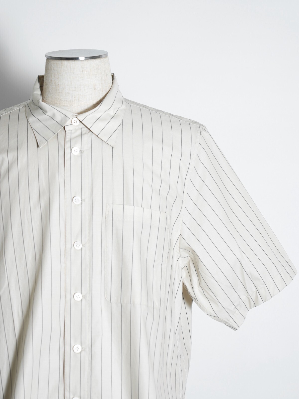 RICE NINE TEN 男士 Apart Length Short Sleeve Shirt 图片10