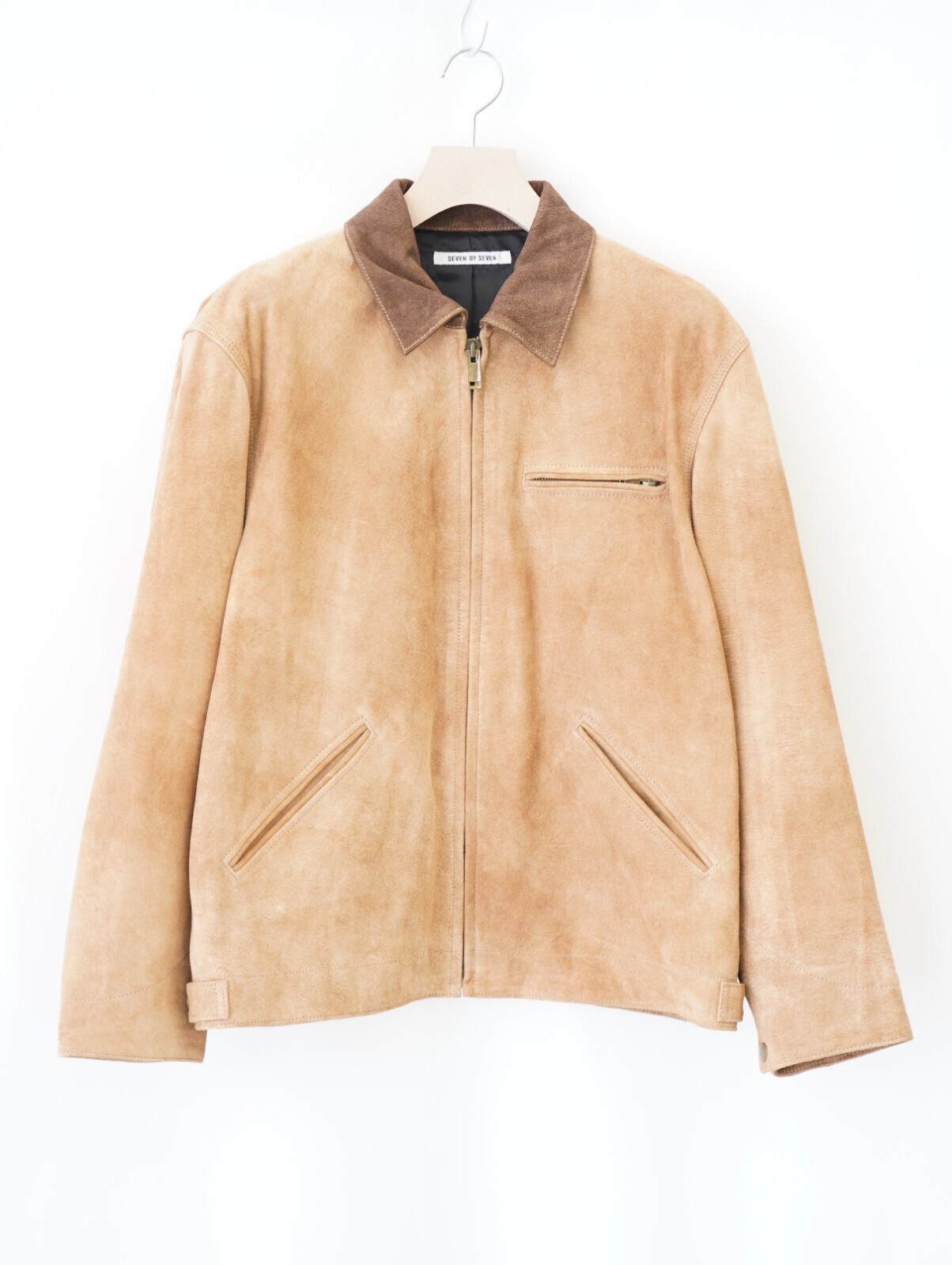 SEVEN BY SEVEN 男裝 LEATHER DETROITJACKET ‐Goat suede Antique finish‐ 圖片32