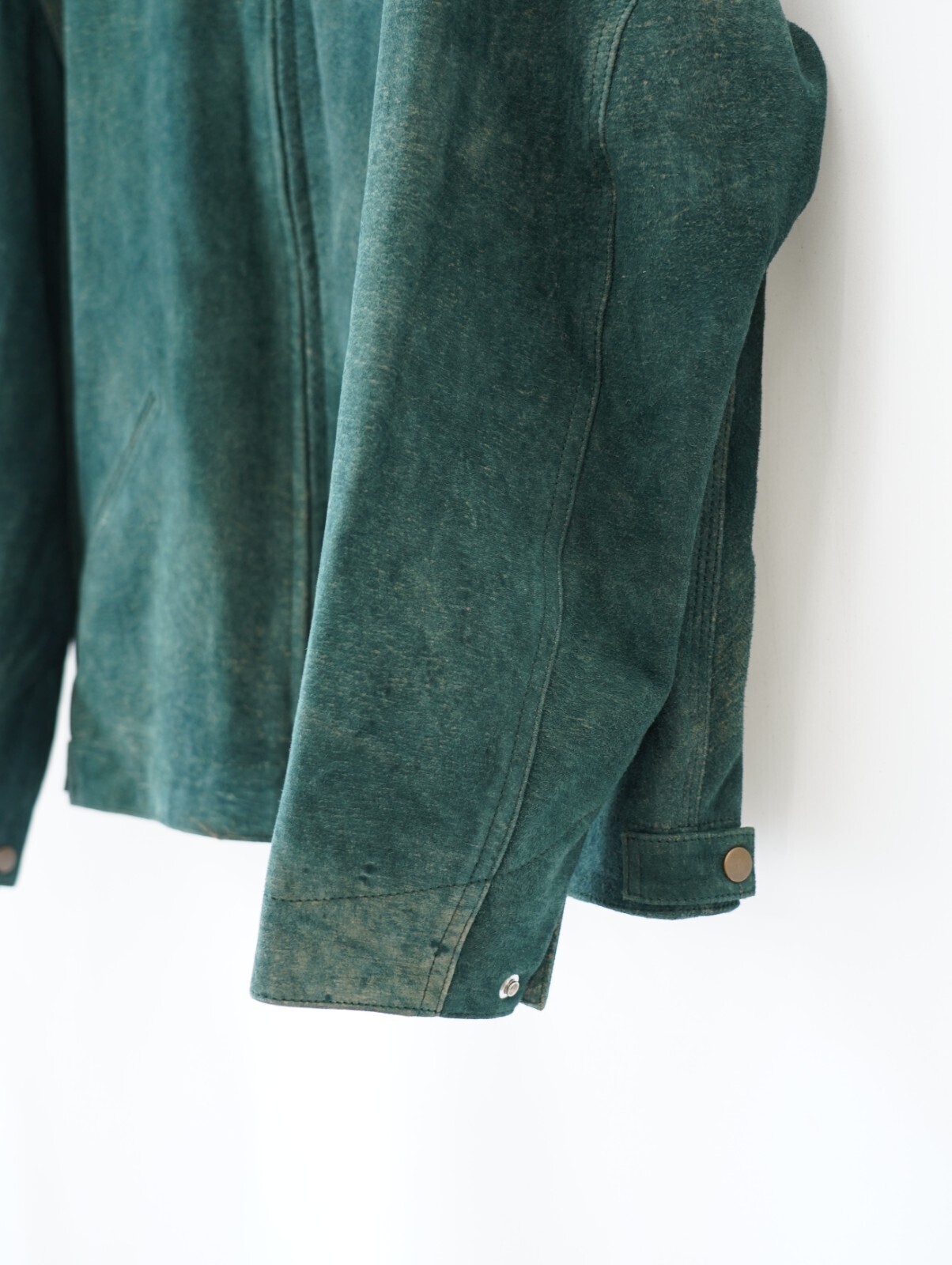 SEVEN BY SEVEN 男裝 LEATHER DETROITJACKET ‐Goat suede Antique finish‐ 圖片10