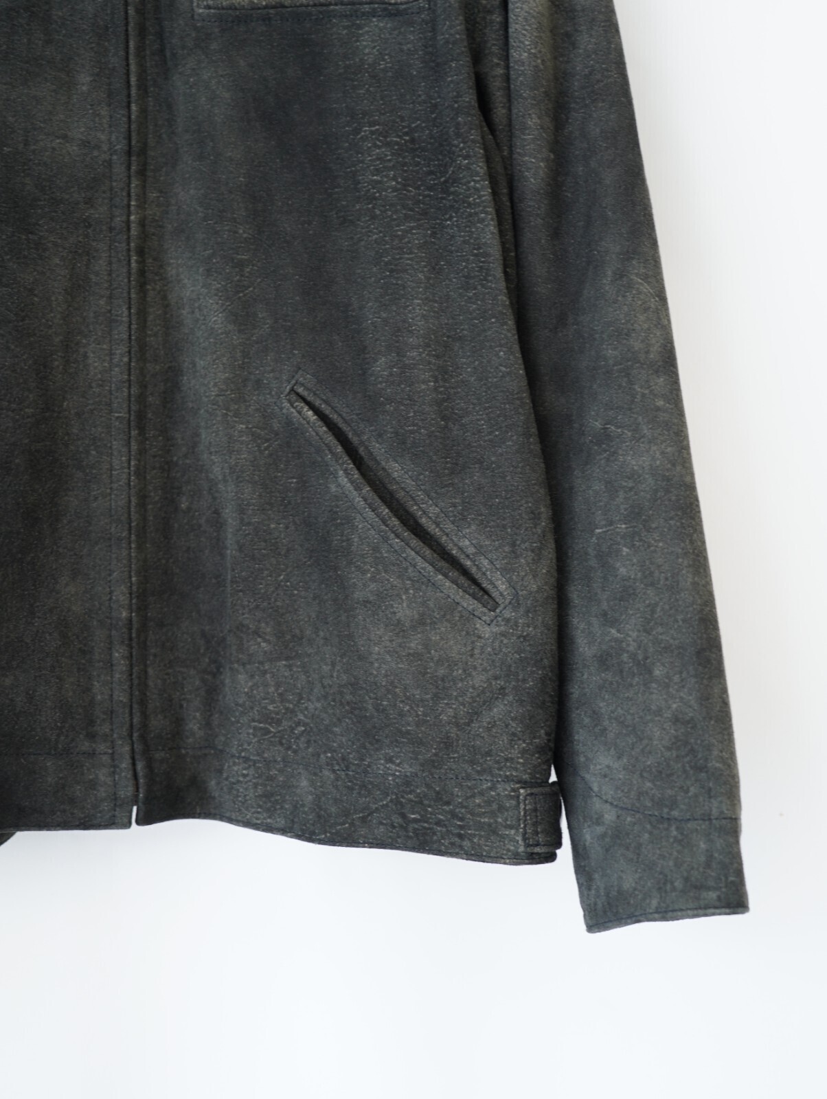 SEVEN BY SEVEN 男裝 LEATHER DETROITJACKET ‐Goat suede Antique finish‐ 圖片21