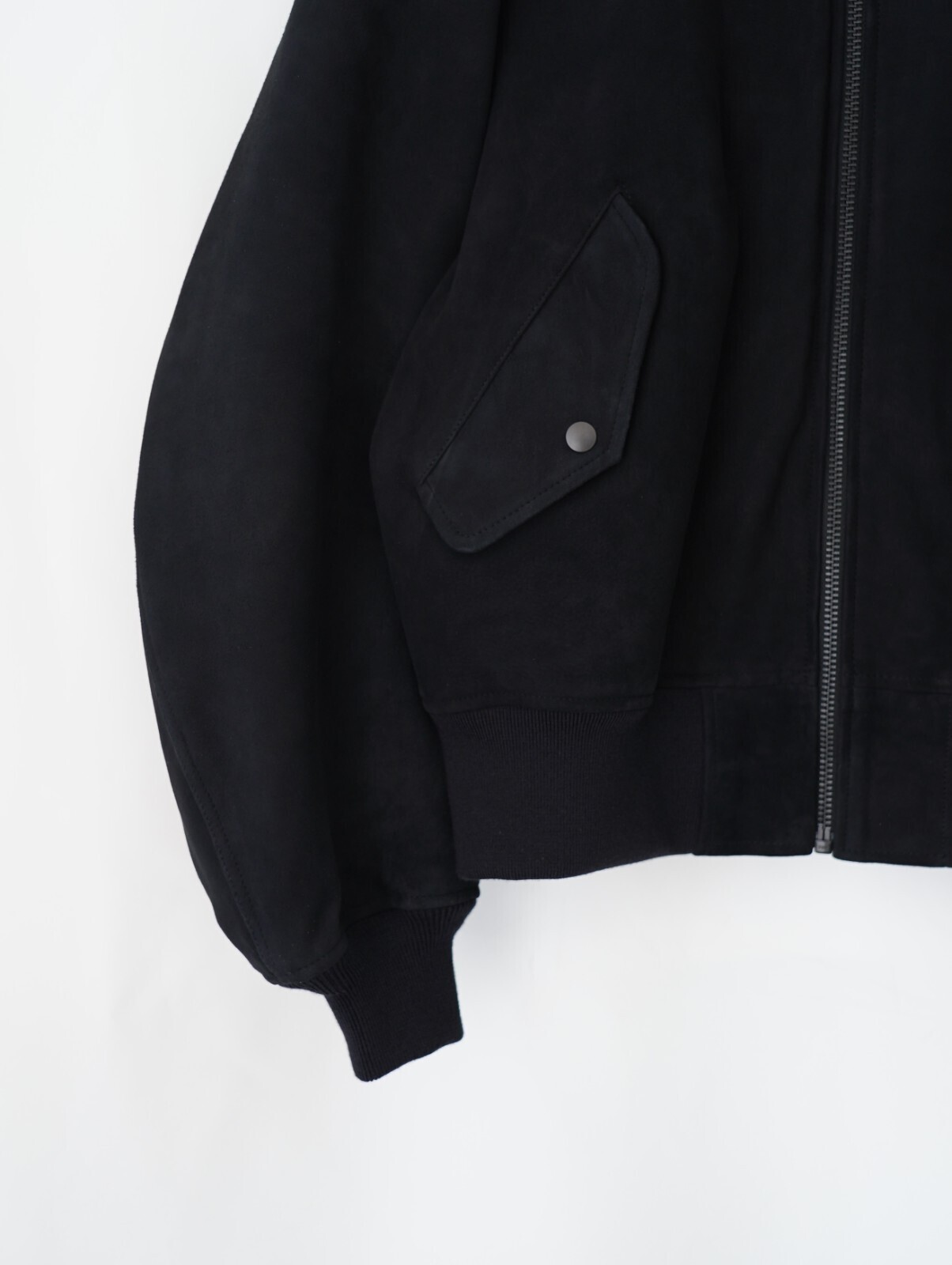 SEVEN BY SEVEN MENS LEATHER MA-1 BLOUSON ‐Kashmir Suede‐ IMAGE9