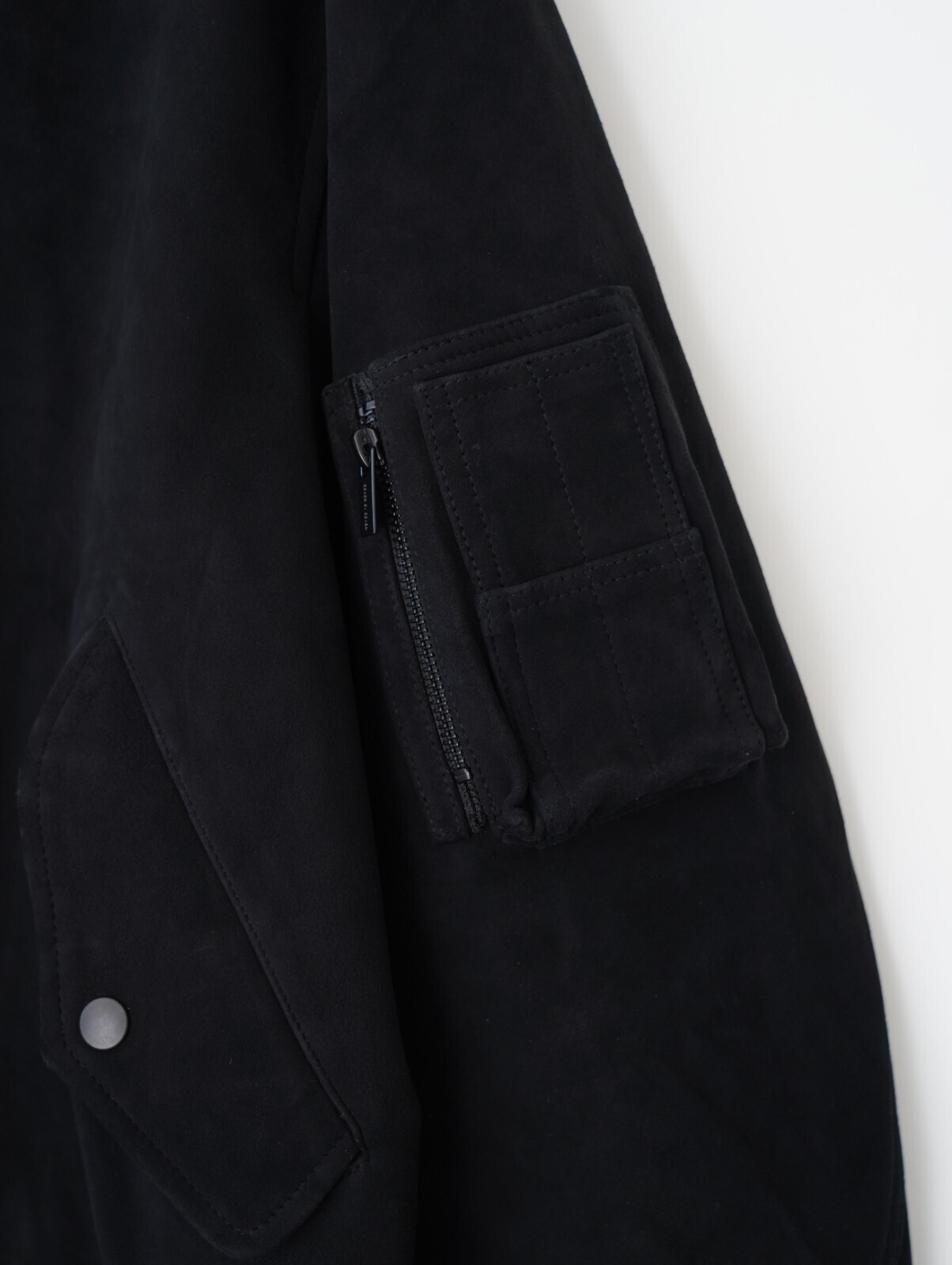 SEVEN BY SEVEN MENS LEATHER MA-1 BLOUSON ‐Kashmir Suede‐ IMAGE12