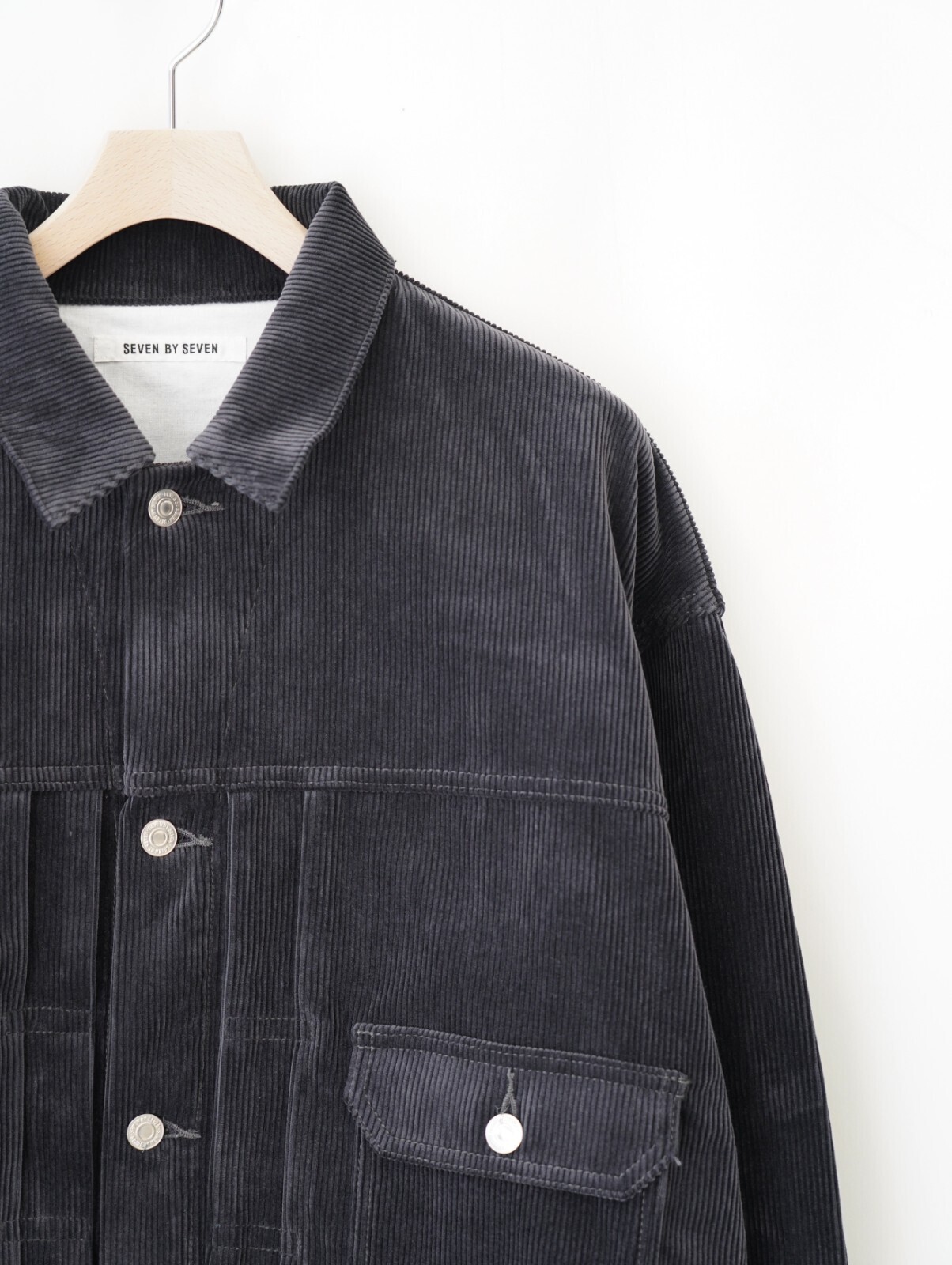 SEVEN BY SEVEN MENS 1ST TYPE CORDUROY JACKET ‐Modal mix‐ IMAGE6