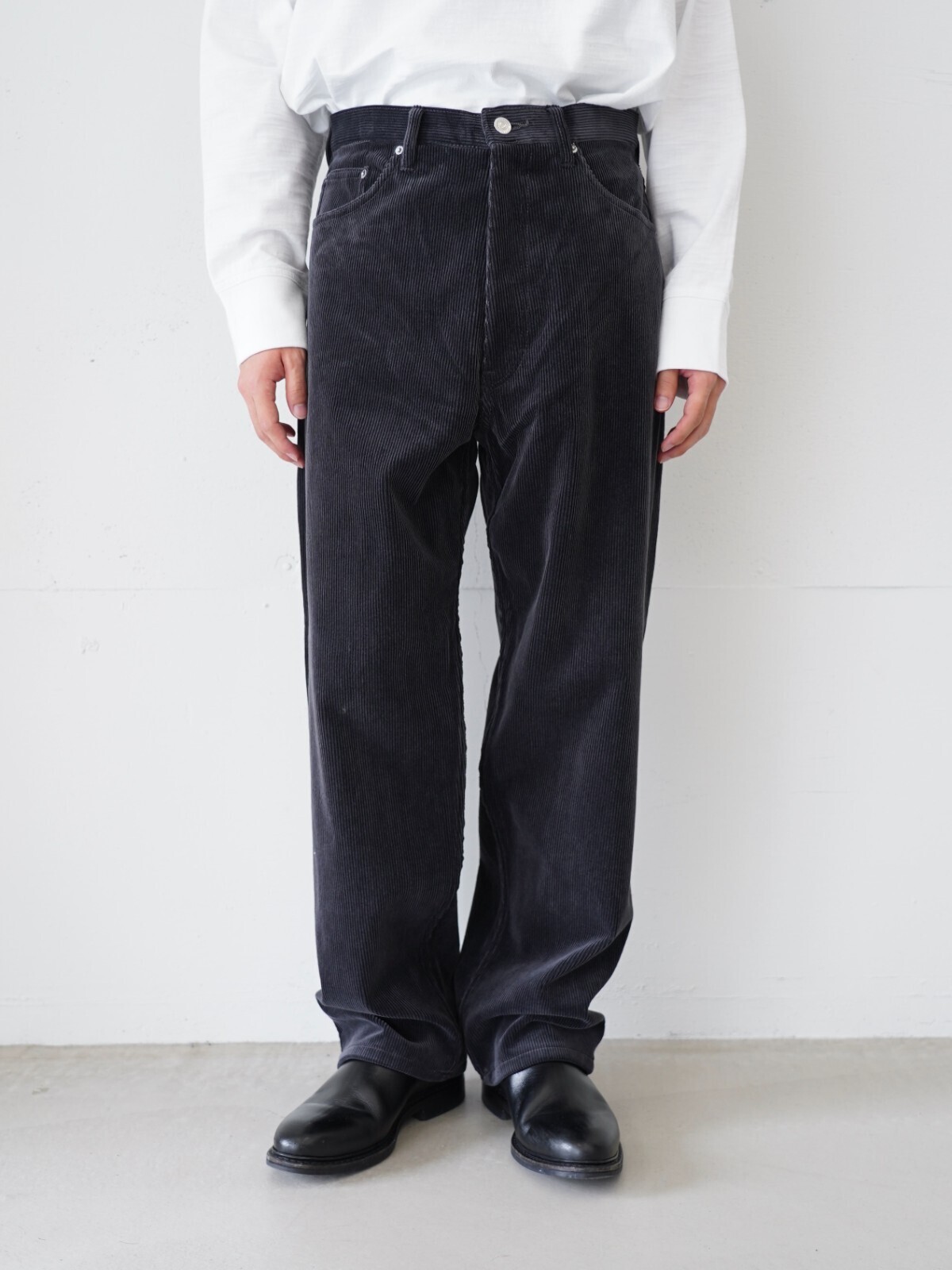 SEVEN BY SEVEN MENS CORDUROY WIDE PANTS ‐Modal mix‐ (25AW) IMAGE11