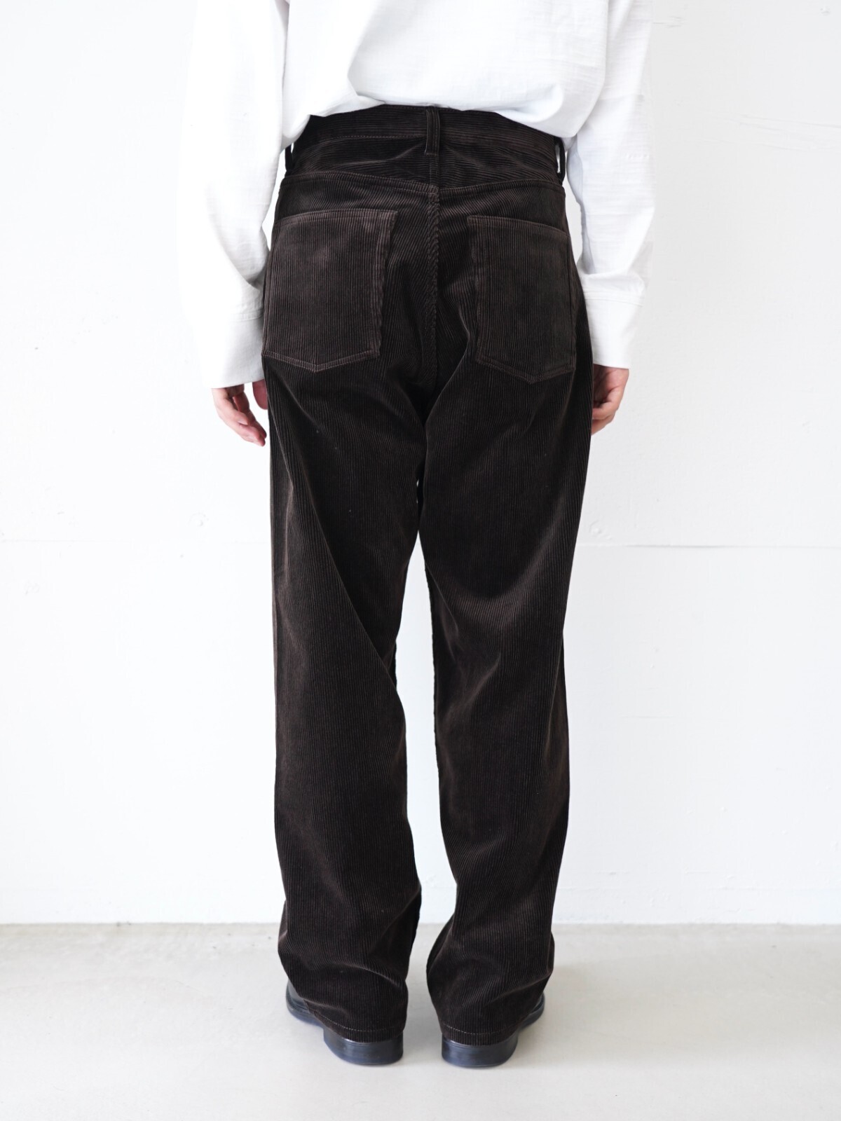 SEVEN BY SEVEN MENS CORDUROY WIDE PANTS ‐Modal mix‐ (25AW) IMAGE3