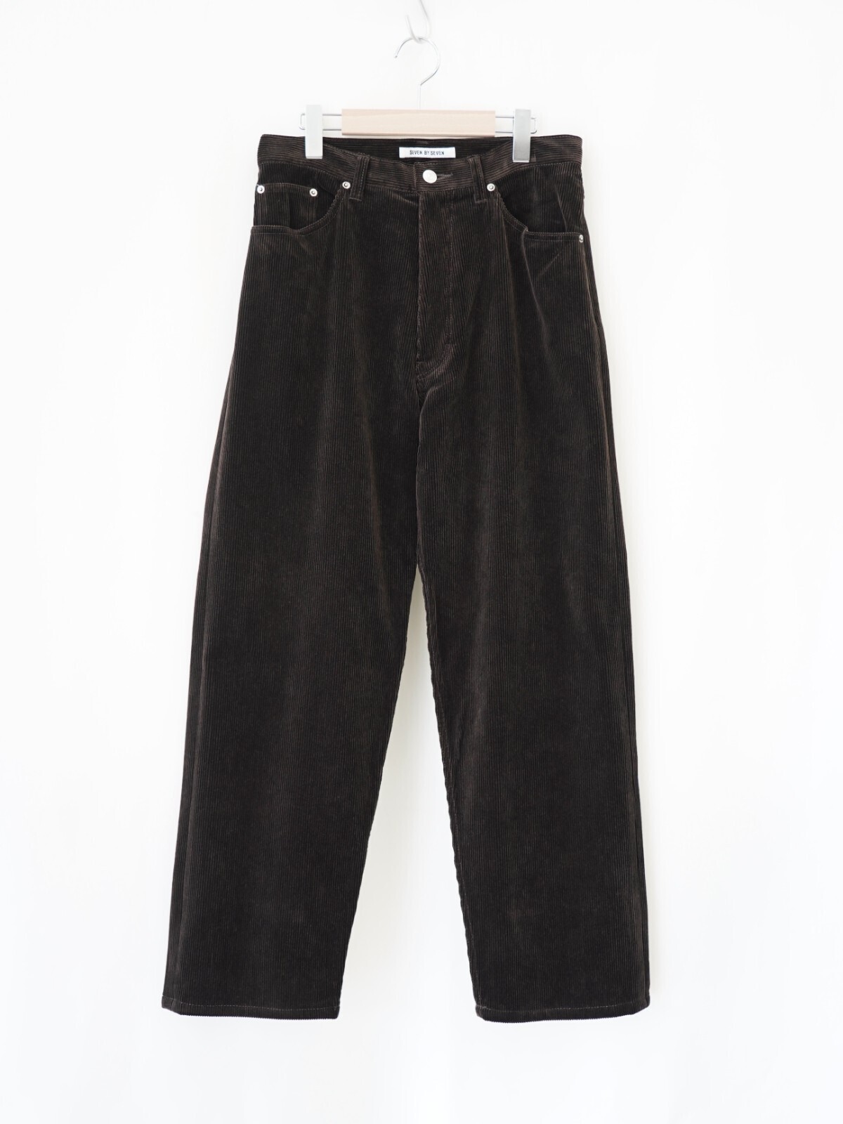 SEVEN BY SEVEN MENS CORDUROY WIDE PANTS ‐Modal mix‐ (25AW) IMAGE5