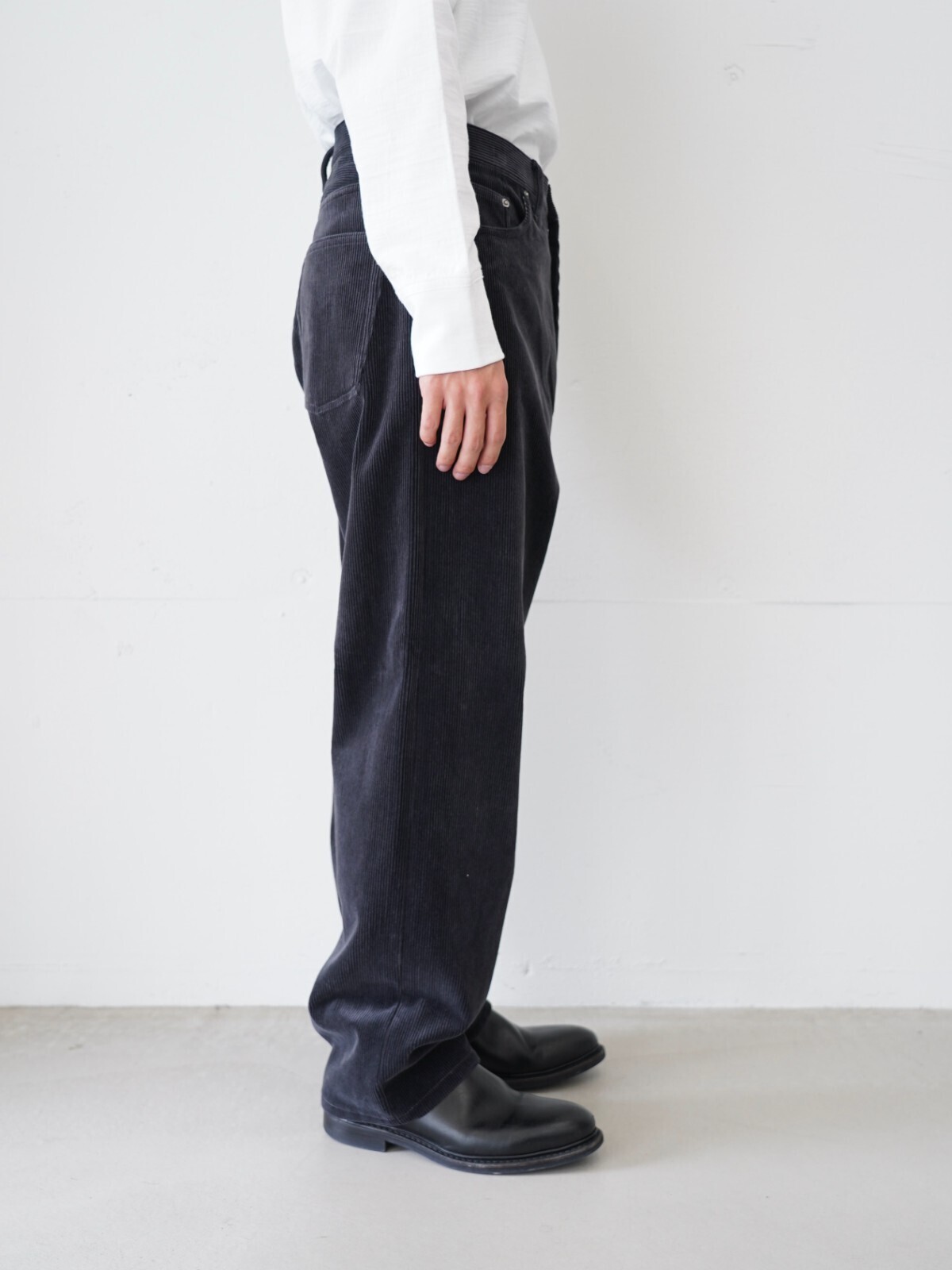 SEVEN BY SEVEN MENS CORDUROY WIDE PANTS ‐Modal mix‐ (25AW) IMAGE12