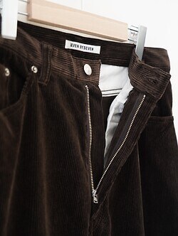SEVEN BY SEVEN MENS CORDUROY WIDE PANTS ‐Modal mix‐ IMAGE8
