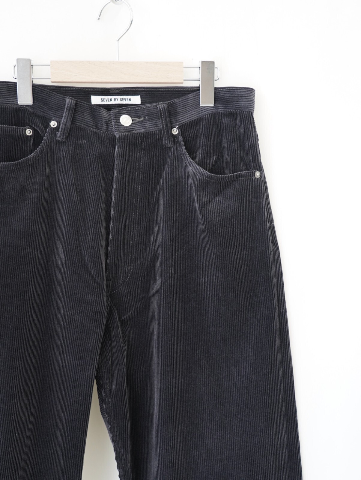 SEVEN BY SEVEN MENS CORDUROY WIDE PANTS ‐Modal mix‐ (25AW) IMAGE16