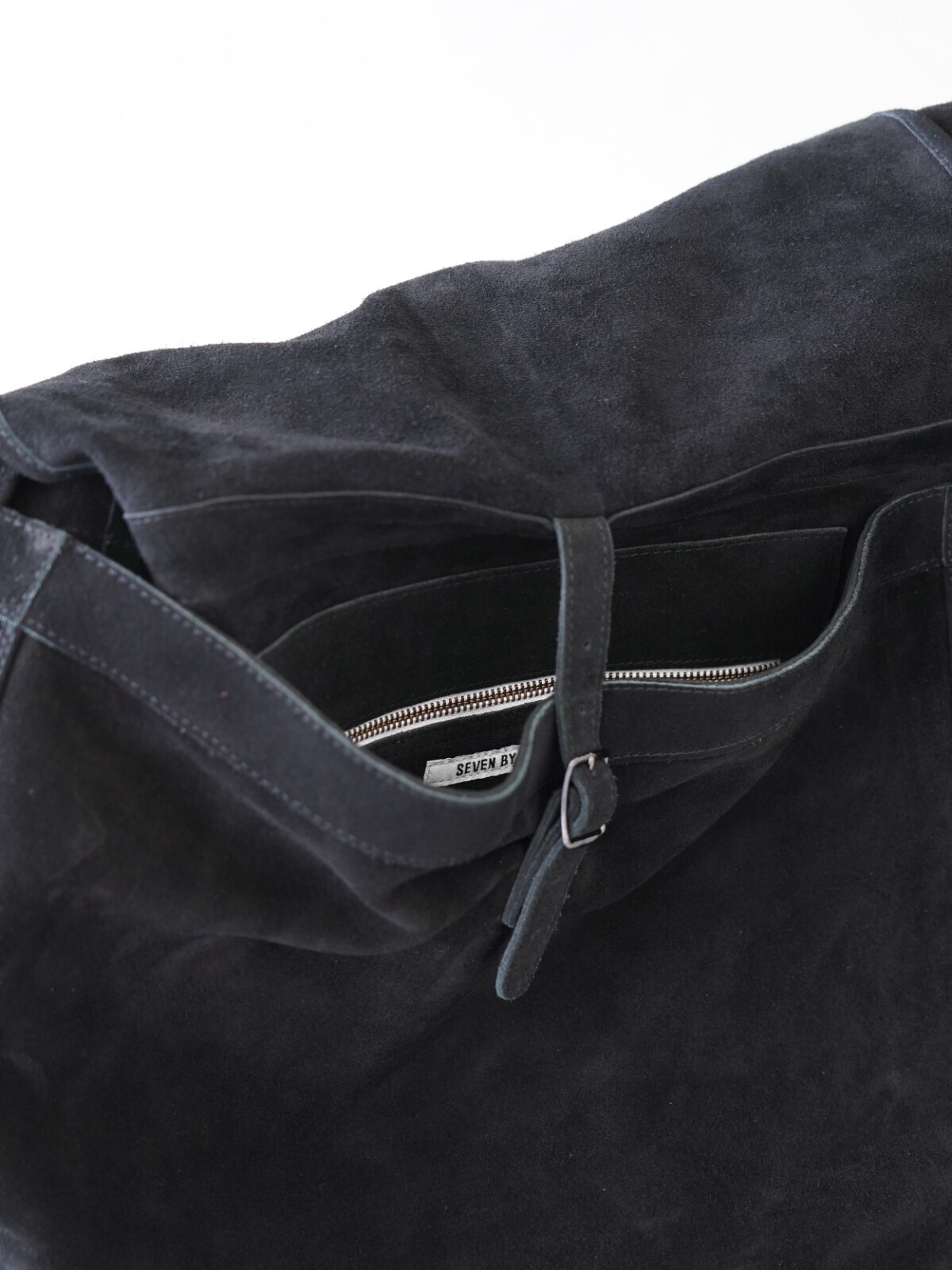 セブンバイセブン レディース & メンズ レザーショルダーバッグ -カウスプリットレザー- 画像8