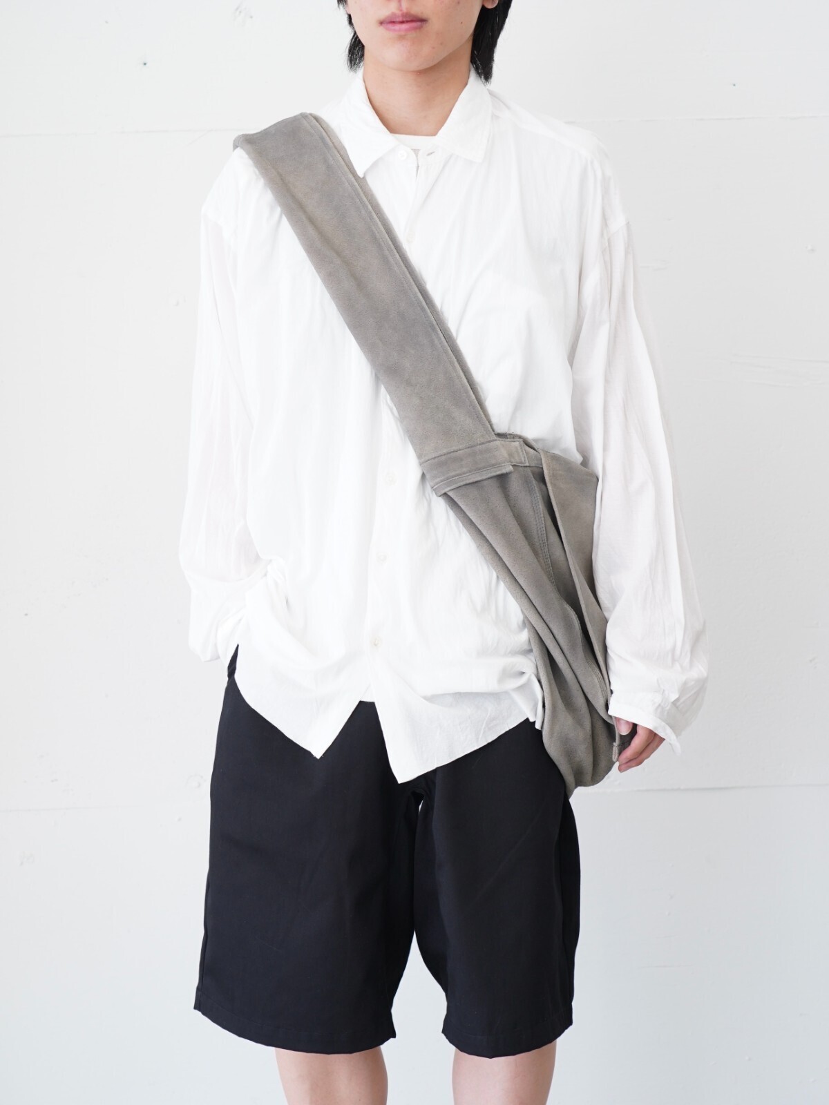 セブンバイセブン レディース & メンズ レザーショルダーバッグ -カウスプリットレザー- 画像11