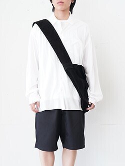 SEVEN BY SEVEN WOMENS & MENS LEATHER SHOULDER BAG ‐Cow split leather‐ IMAGE3