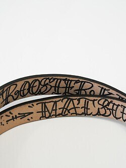 SEVEN BY SEVEN 여성 & 남성 【SBS*Rooster King & Co,.】NARROW WESTERN BELT (25AW) 이미지7