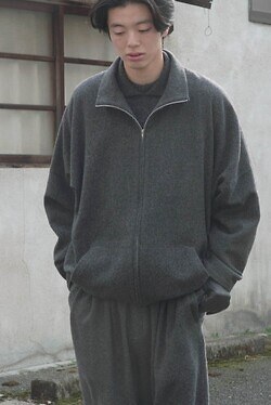 Blanc YM 女士 & 男士 CASHMERE ZIP JACKET 图片20