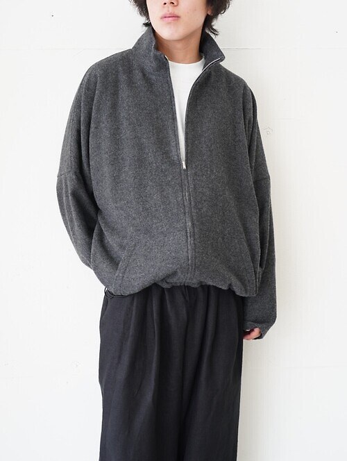 CASHMERE ZIP JACKET｜Blanc YM 女士 & 男士
