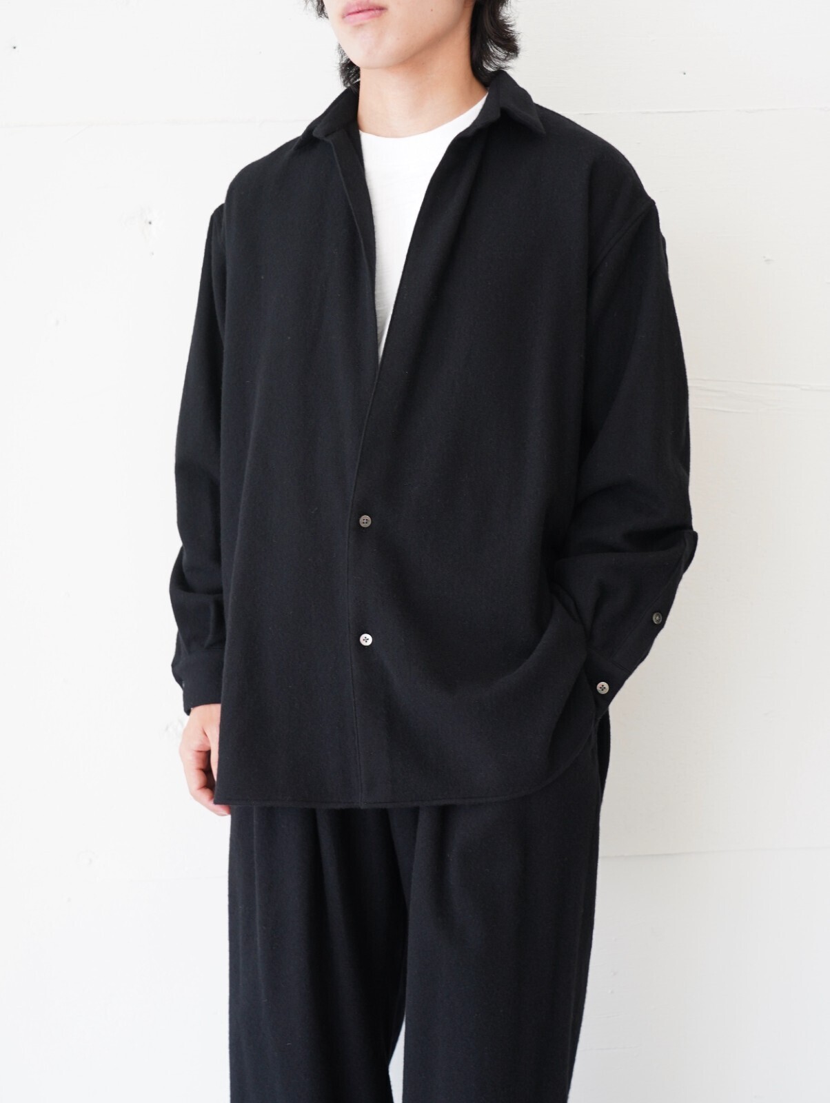 ブラン ワイエム レディース & メンズ カシミヤシャツジャケット 画像15