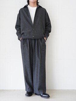 Blanc YM 女士 & 男士 CASHMERE SHIRT JACKET 图片5