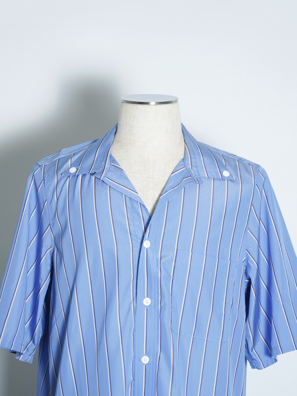 RICE NINE TEN 男裝 Open Collar Button Down Shirt 圖片3