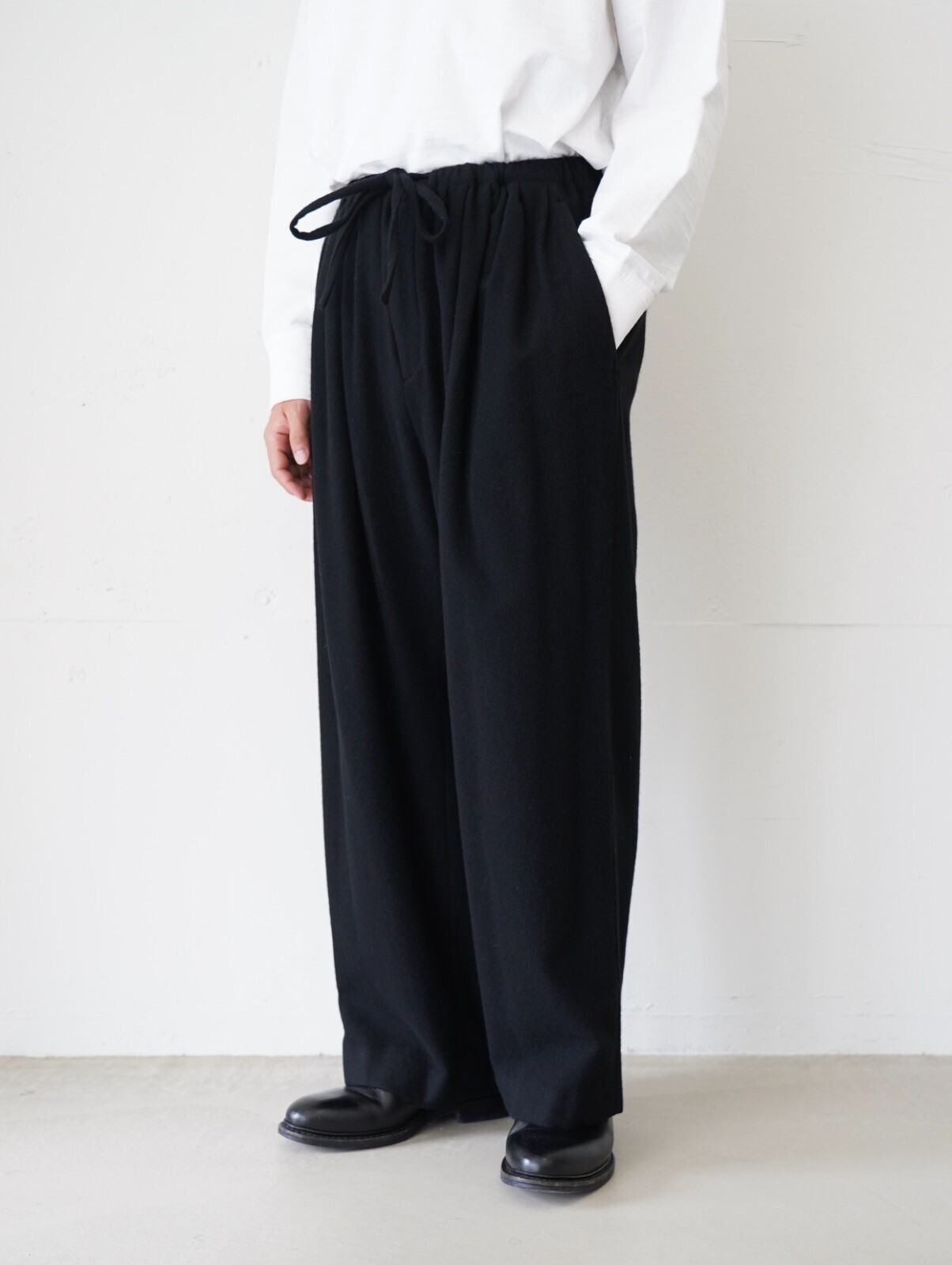 ブラン ワイエム レディース & メンズ カシミヤワイドパンツ 画像4