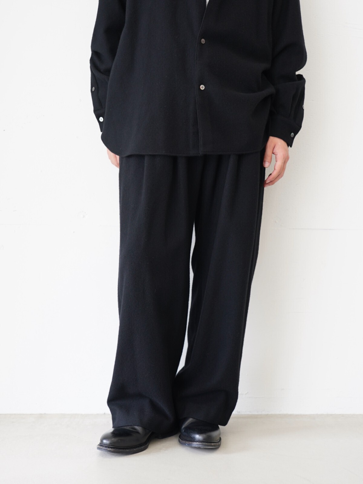 ブラン ワイエム レディース & メンズ カシミヤワイドパンツ 画像6