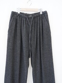 Blanc YM 女士 & 男士 CASHMERE WIDE PANTS 图片19