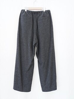 Blanc YM 女士 & 男士 CASHMERE WIDE PANTS 图片22