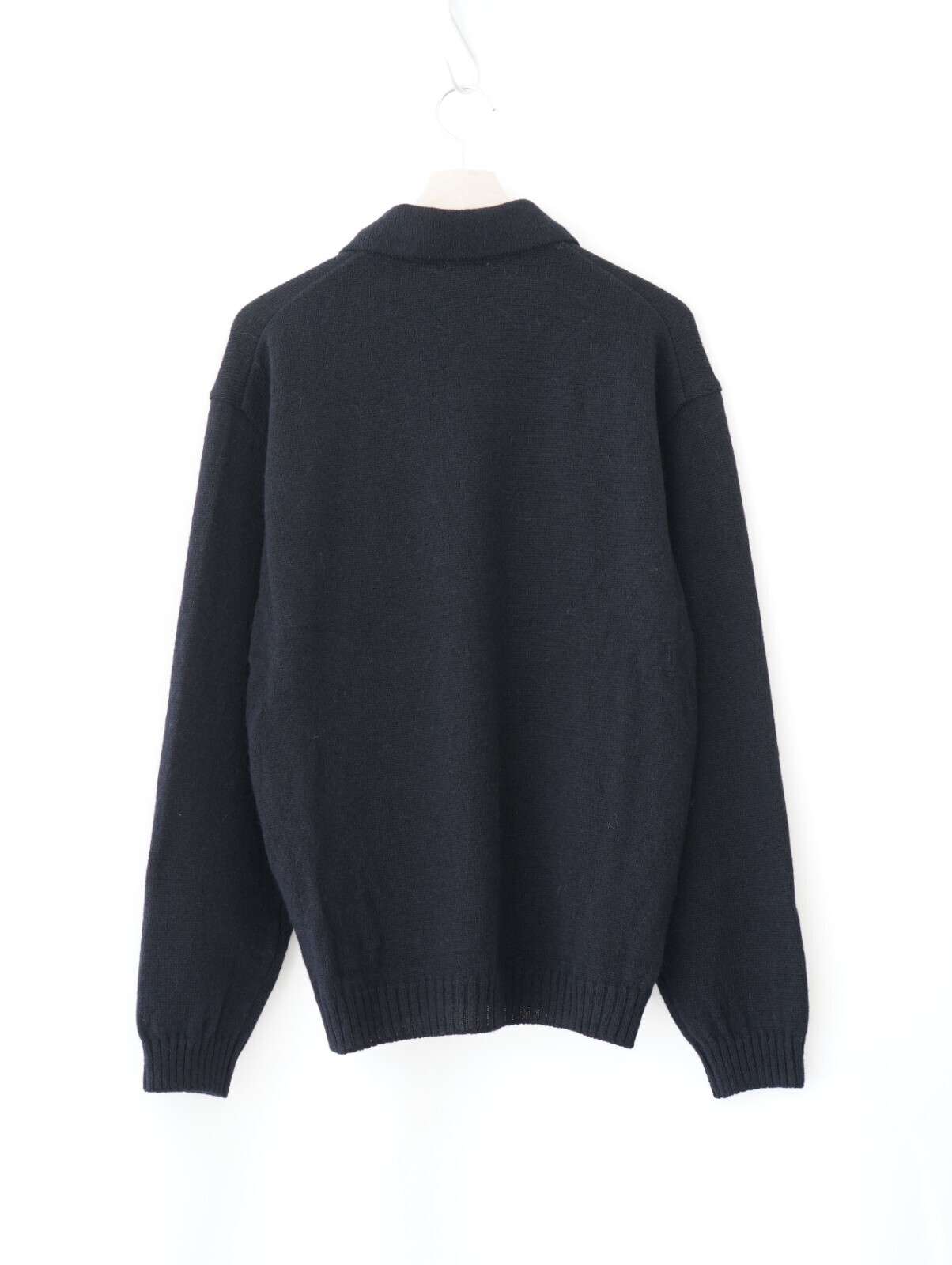 ブラン ワイエム レディース & メンズ アルパカポロカラーニットシャツ 画像9