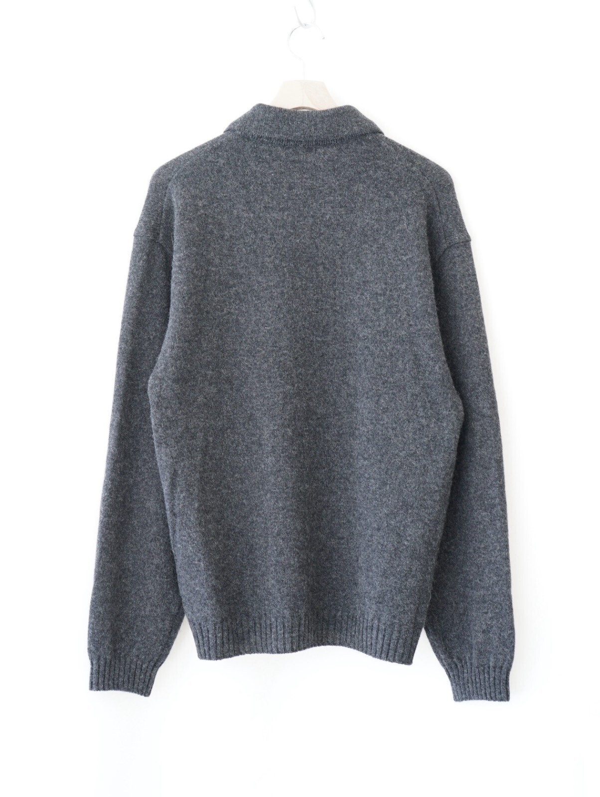 ブラン ワイエム レディース & メンズ アルパカポロカラーニットシャツ 画像26