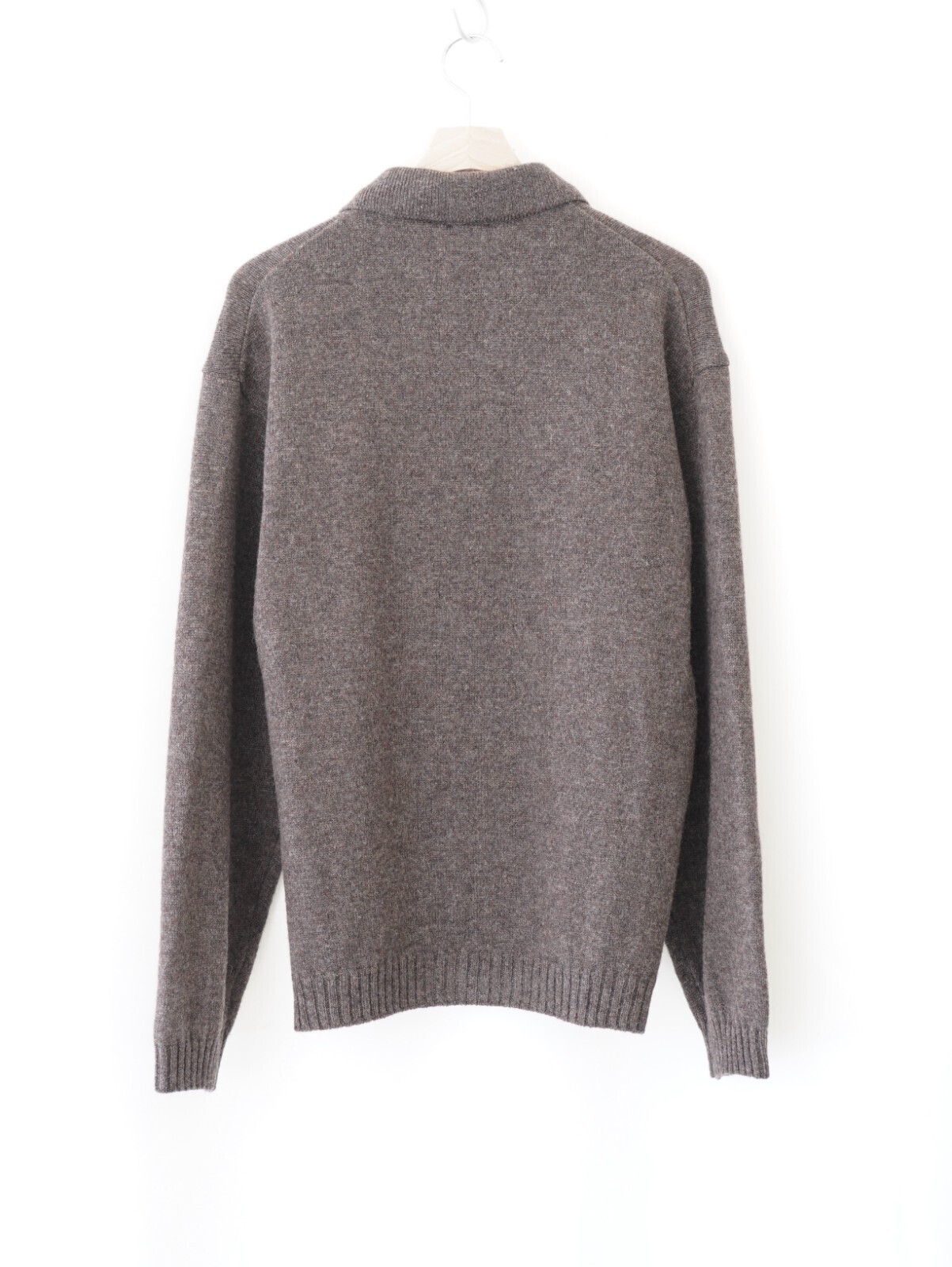 ブラン ワイエム レディース & メンズ アルパカポロカラーニットシャツ 画像17