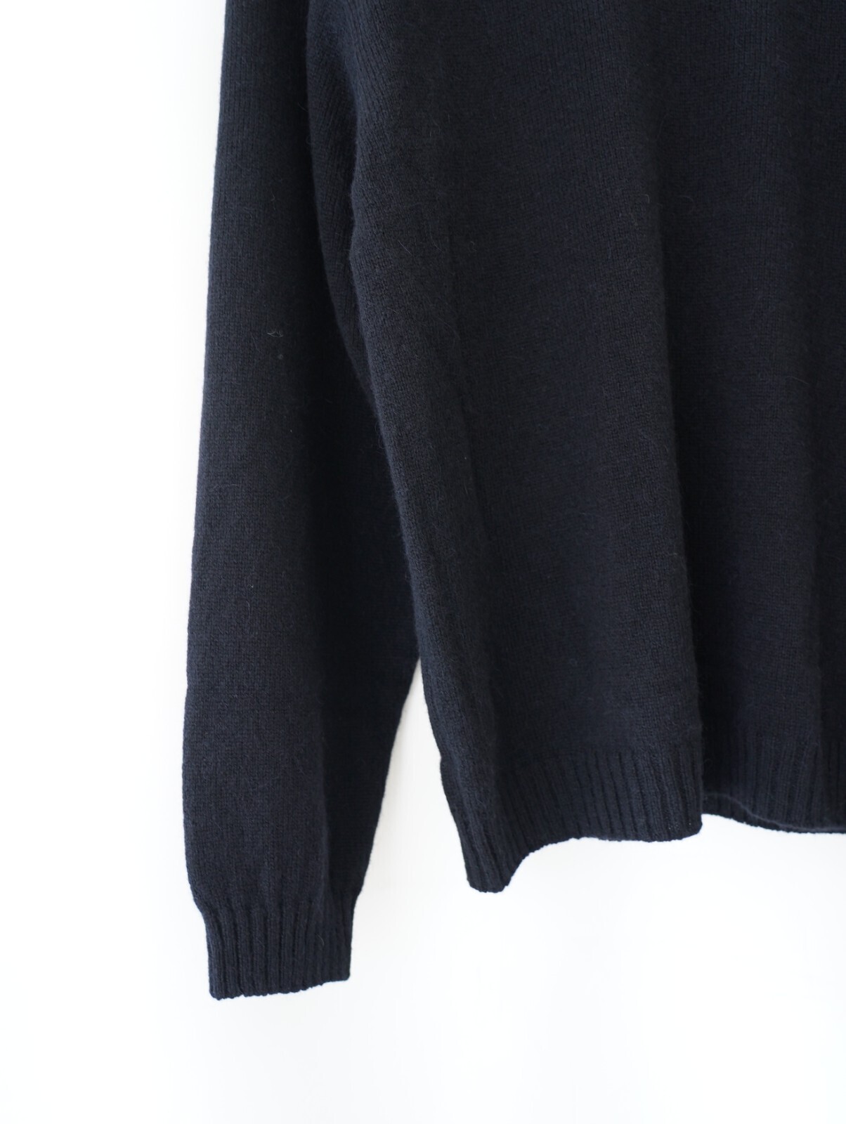 ブラン ワイエム レディース & メンズ アルパカポロカラーニットシャツ 画像8