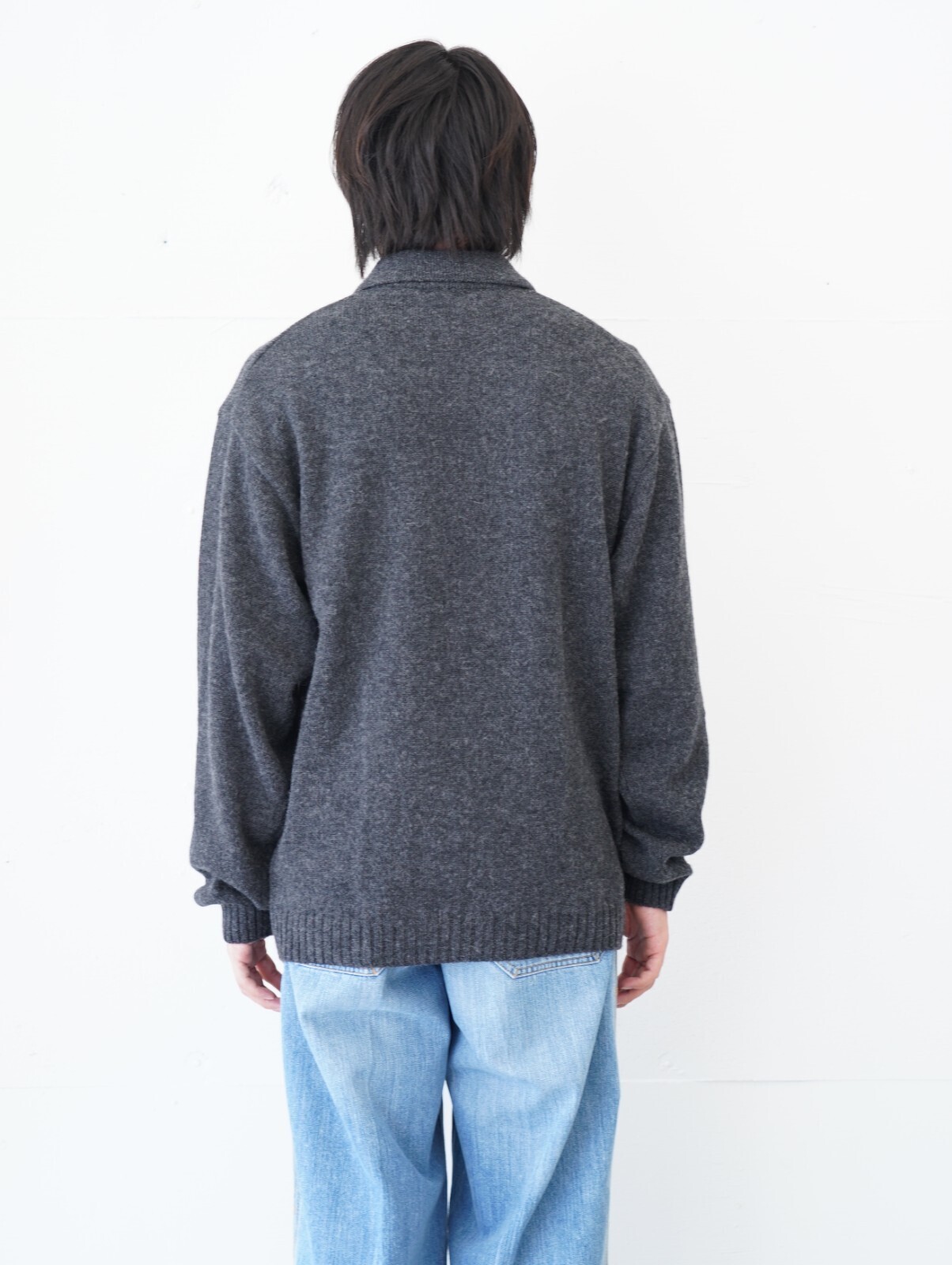 ブラン ワイエム レディース & メンズ アルパカポロカラーニットシャツ 画像20