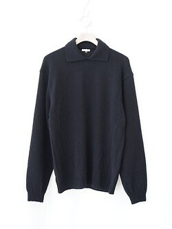 ブラン ワイエム レディース & メンズ アルパカポロカラーニットシャツ 画像5