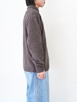 ブラン ワイエム レディース & メンズ アルパカポロカラーニットシャツ 画像11
