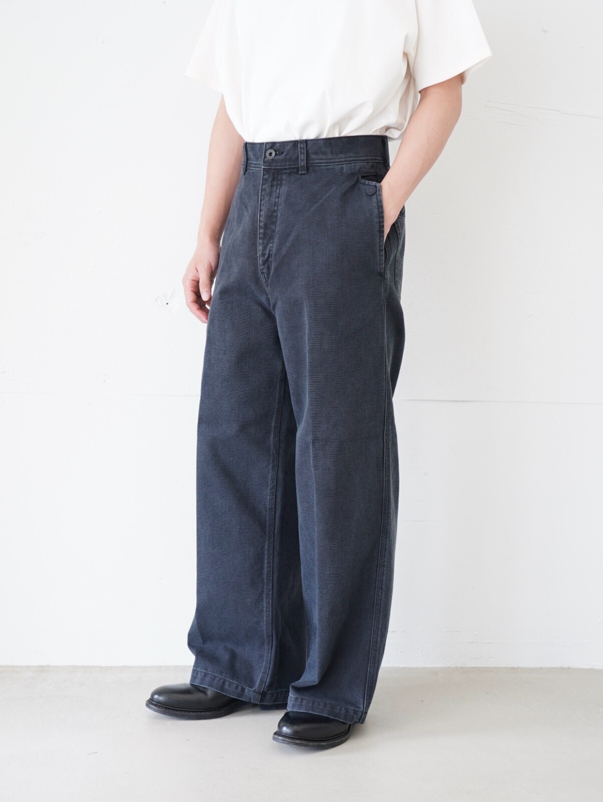 SARTO 男士 CANVAS WIDE PANTS 圖片4