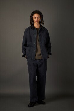 SARTO MENS CANVAS WIDE PANTS IMAGE13