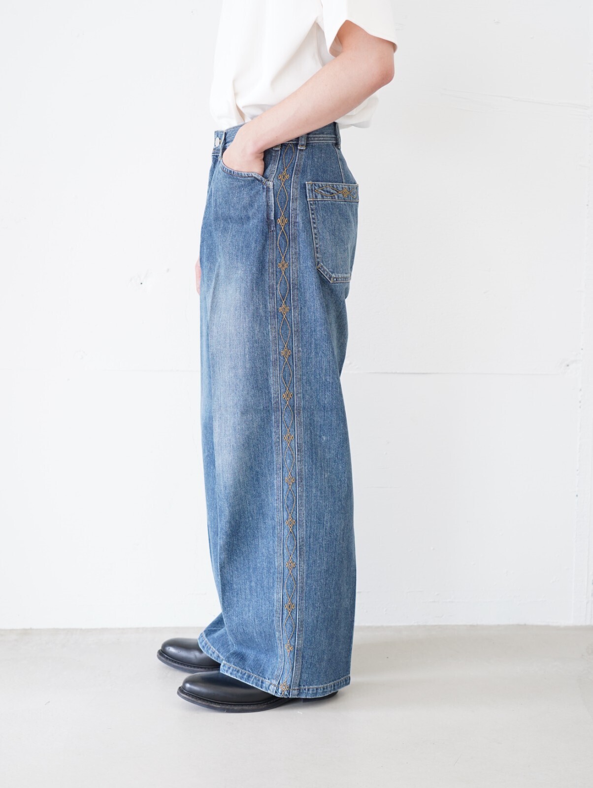 SARTO 男士 PANTS TYPE 013 (WIDE EMBROIDERY PANTS) (25AW) 圖片4