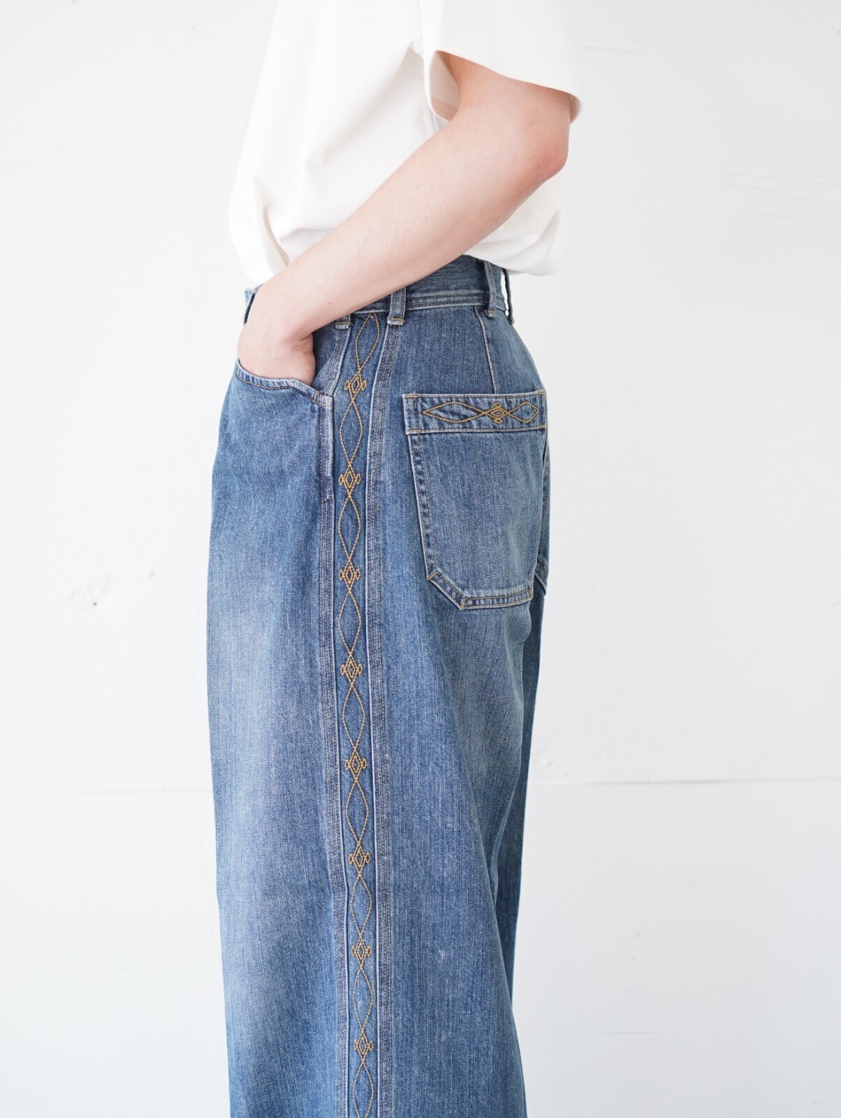 SARTO 男士 PANTS TYPE 013 (WIDE EMBROIDERY PANTS) (25AW) 圖片5