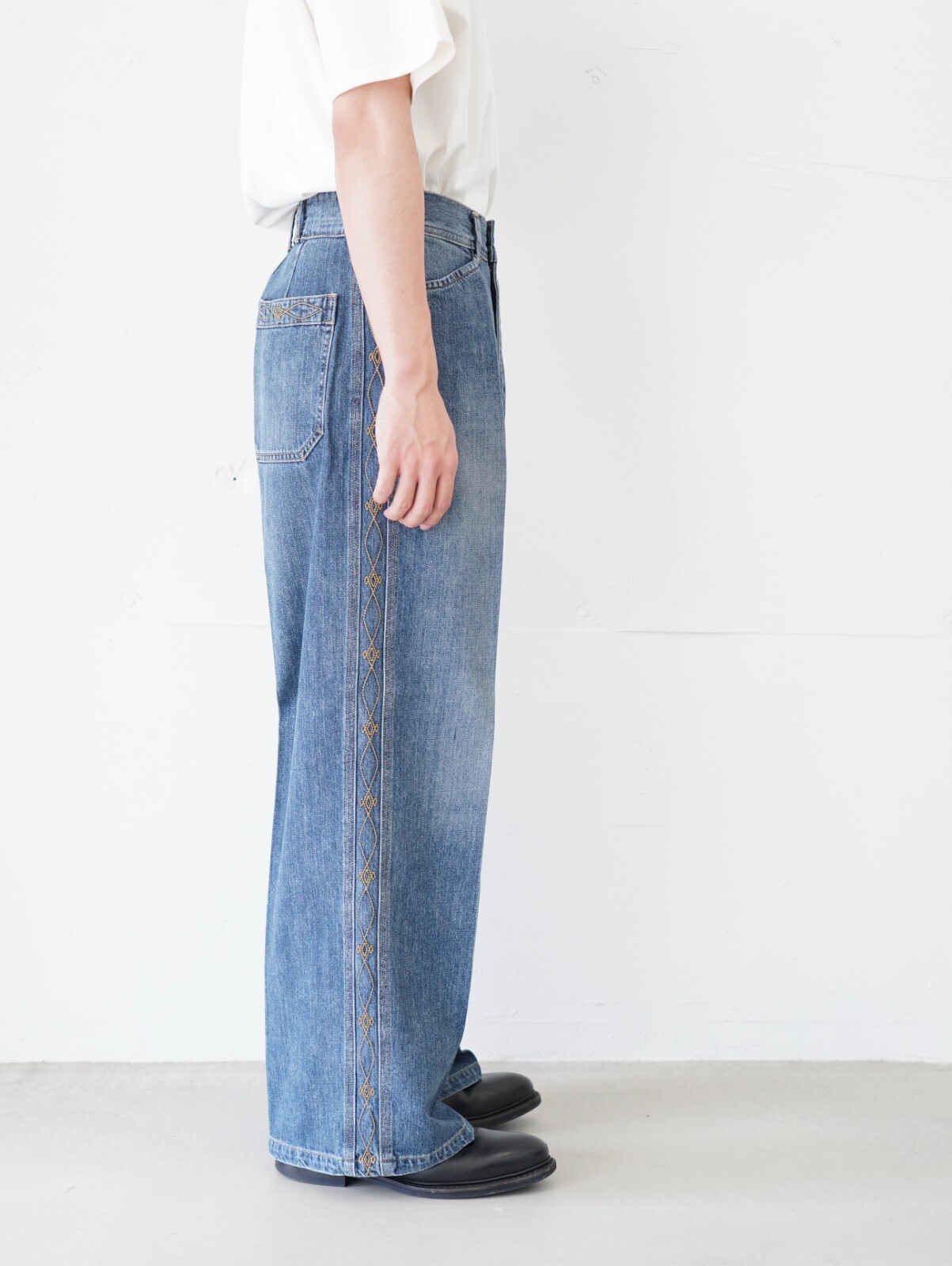 SARTO 男士 PANTS TYPE 013 (WIDE EMBROIDERY PANTS) (25AW) 圖片2