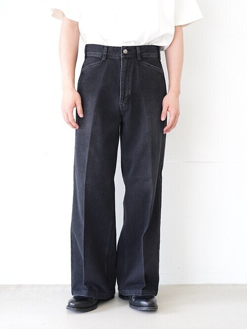 PANTS TYPE 013 (WIDE EMBROIDERY PANTS) (25AW)｜SARTO 男裝