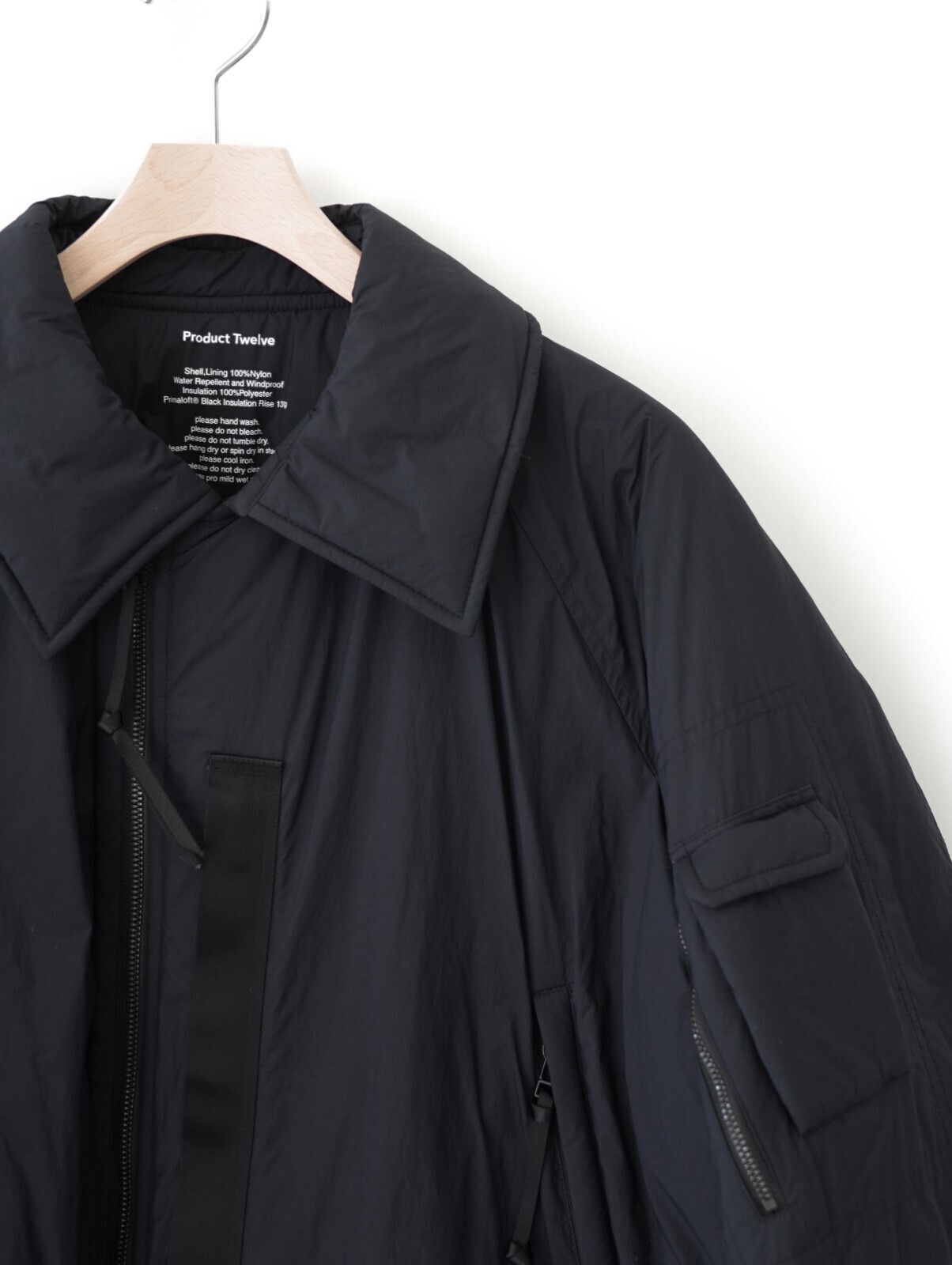 プロダクトトゥエルブ メンズ プリマロフトパッファージャケット 画像7