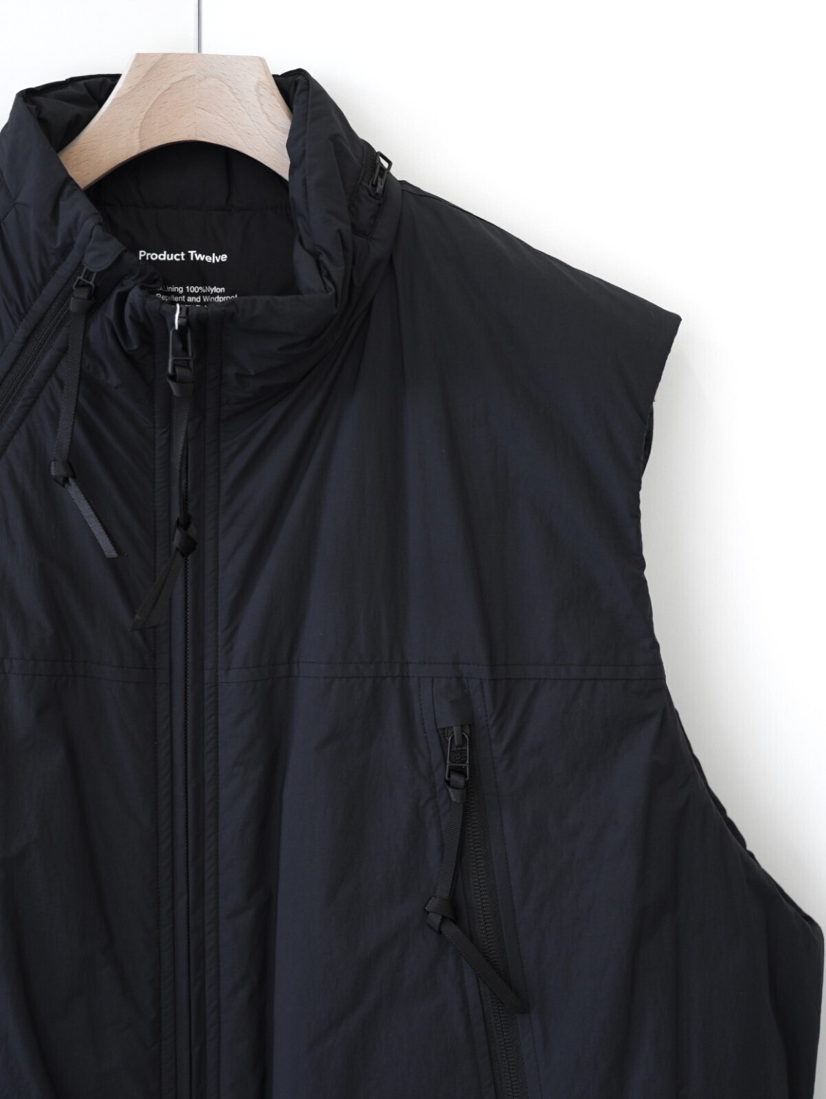 プロダクトトゥエルブ メンズ プリマロフトパッファーベスト 画像7