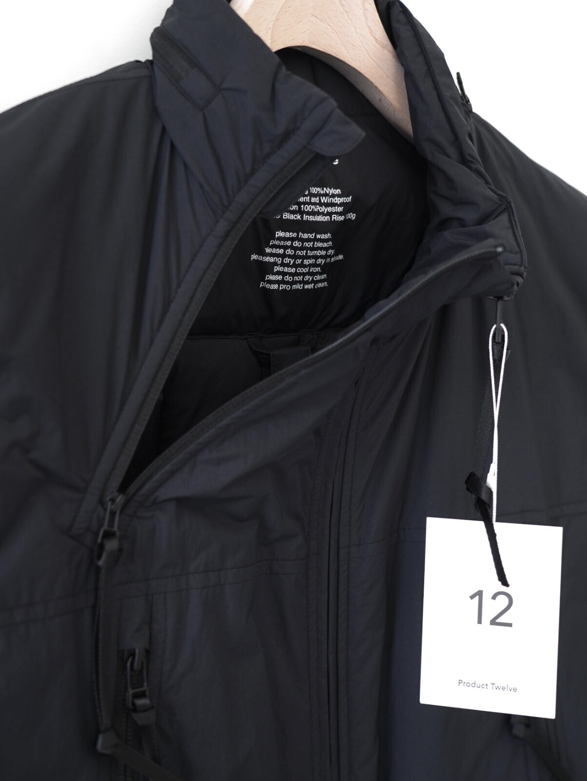 プロダクトトゥエルブ メンズ プリマロフトパッファーベスト 画像9