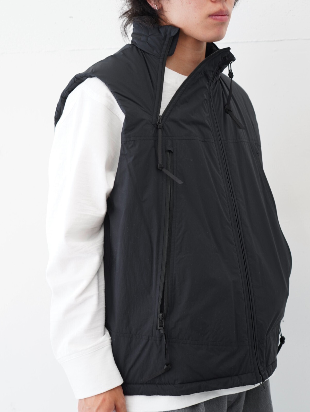 プロダクトトゥエルブ メンズ プリマロフトパッファーベスト 画像5