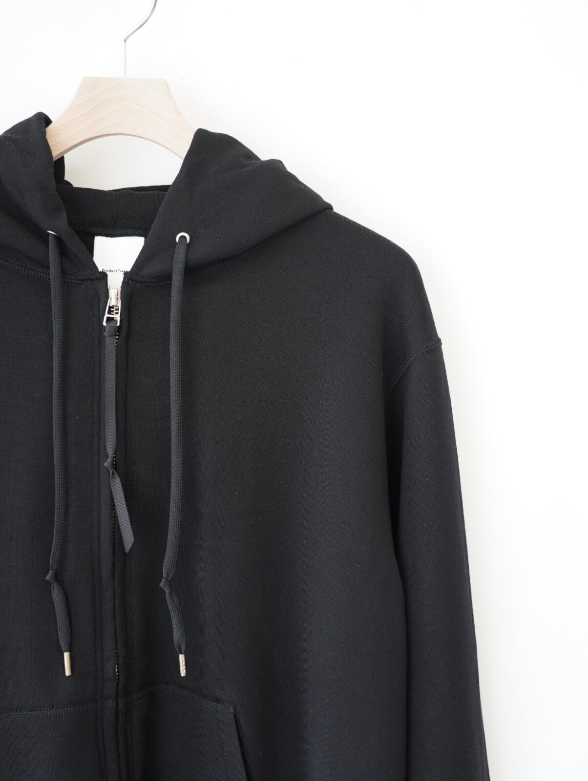 プロダクトトゥエルブ メンズ スーパー140's/130'sメリノウールジップアップパーカ 画像10